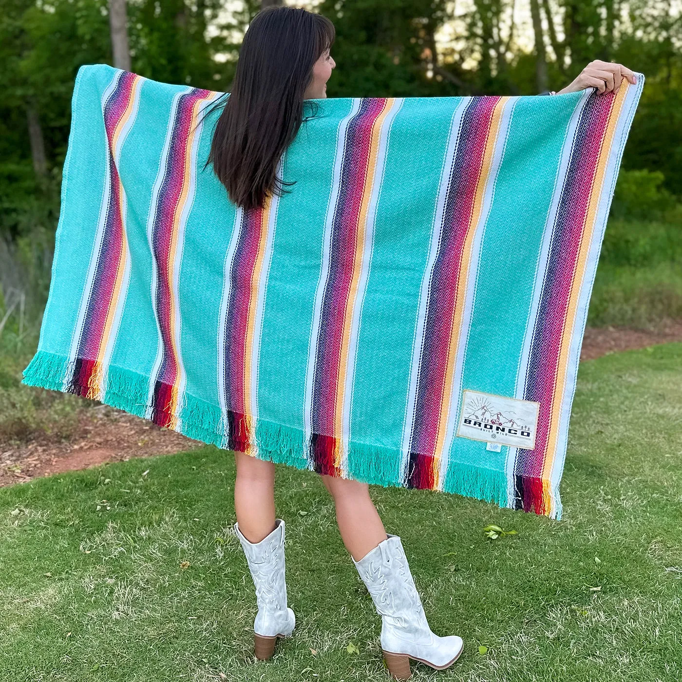 Ford Bronco Baja-Inspired Blanket