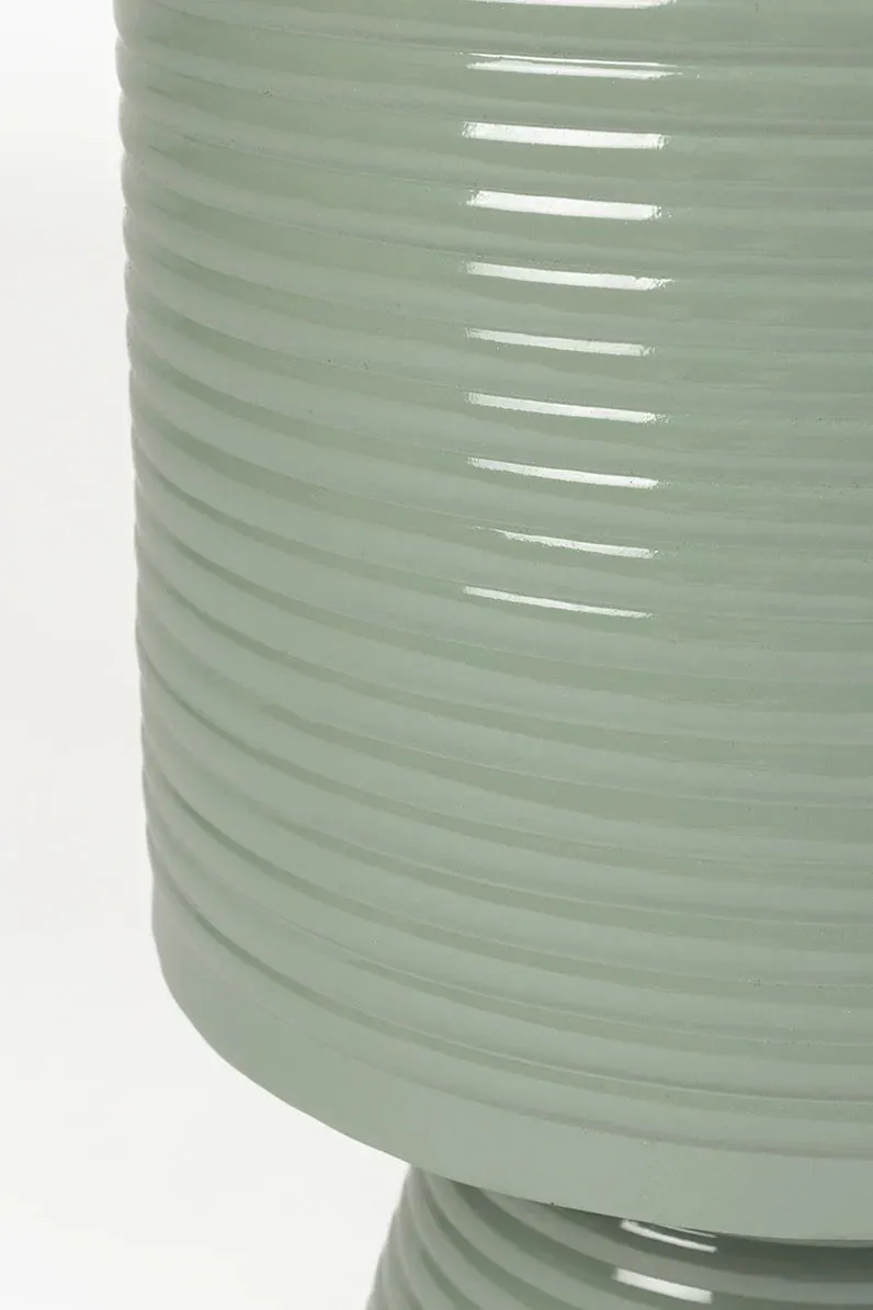 Foxford Small Ferrous Side Table - Sage