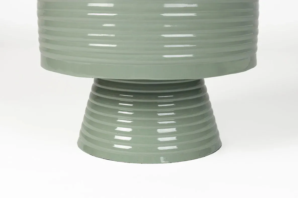 Foxford Small Ferrous Side Table - Sage