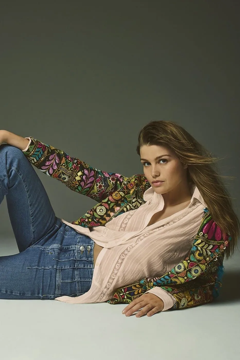FRIDA VINTAGE PATCHWORK BLAZER X FREE PEOPLE