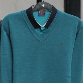 Gabicci K01 Teal V Neck/