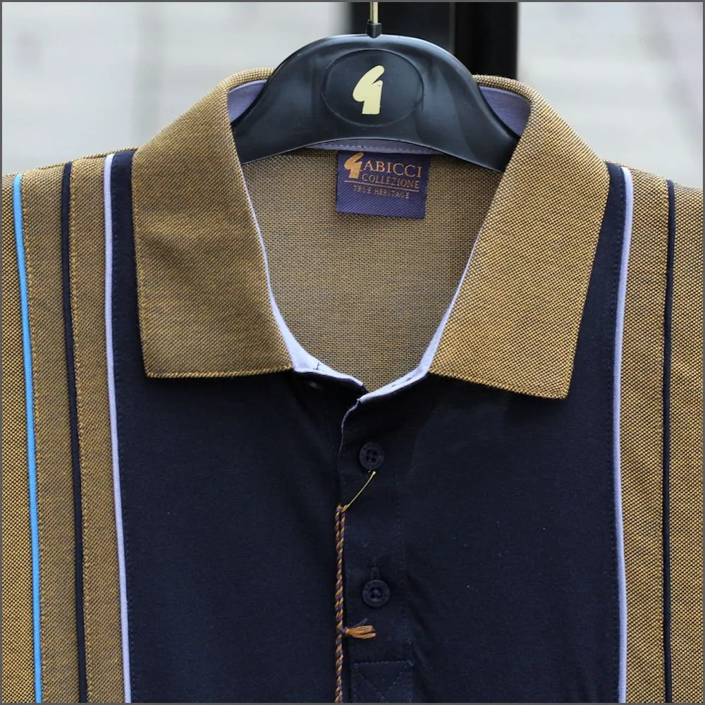 Gabicci X04 Dijon Pattern Tee Shirt--