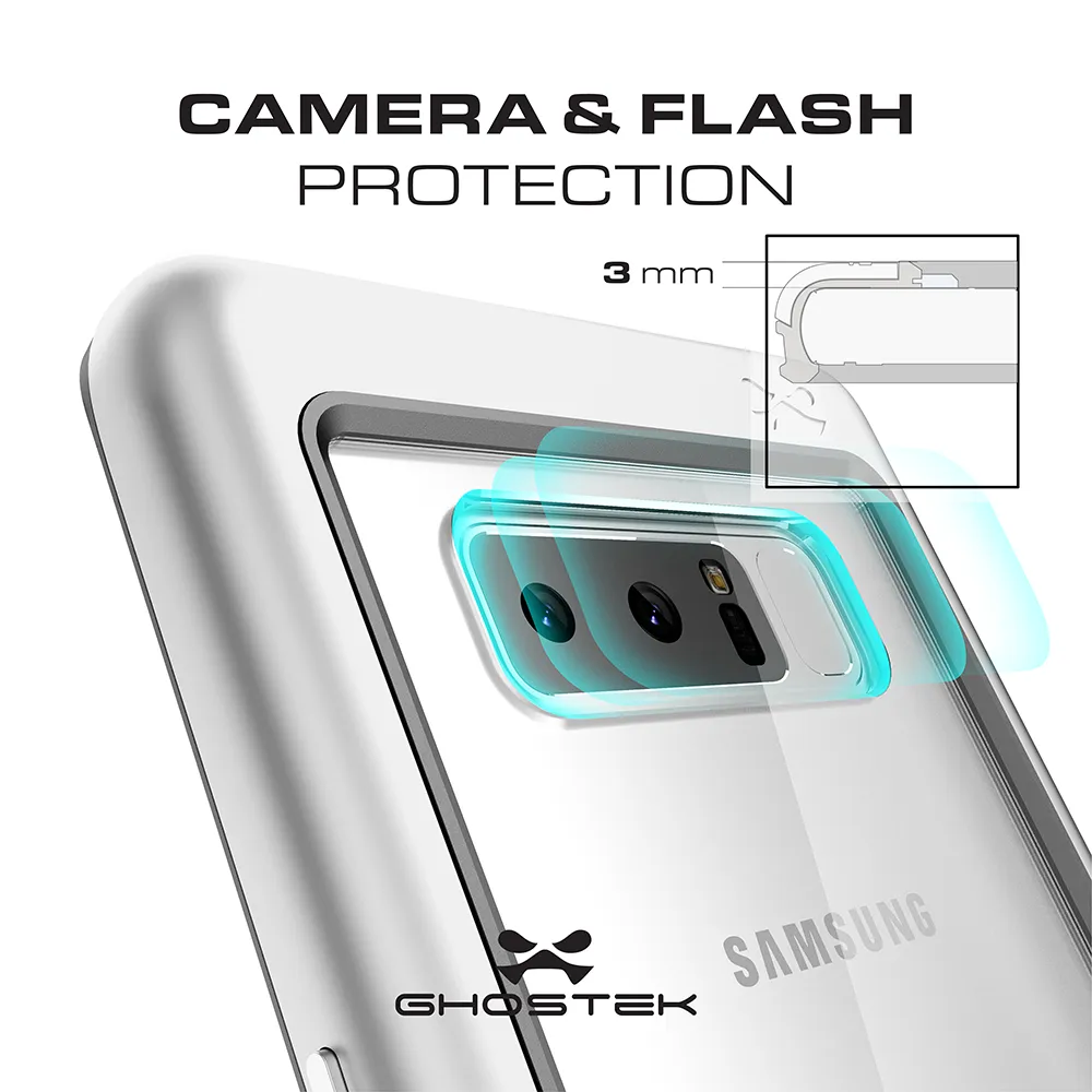 Galaxy Note 8, Ghostek Atomic Slim Galaxy Note 8 Case Shockproof Impact Hybrid Modern Design | Gold