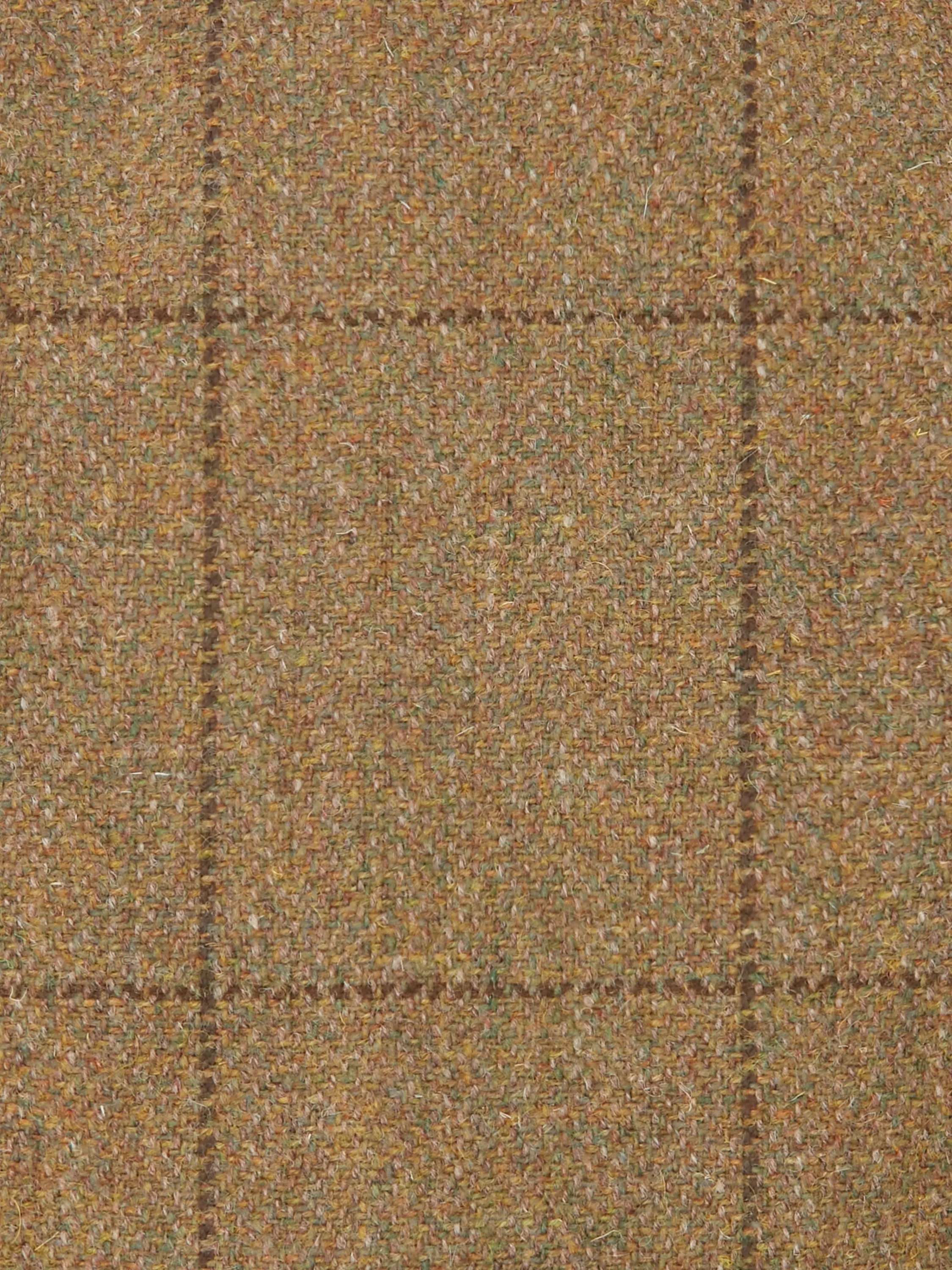 Garforth Cap - Moss Windowpane Tweed