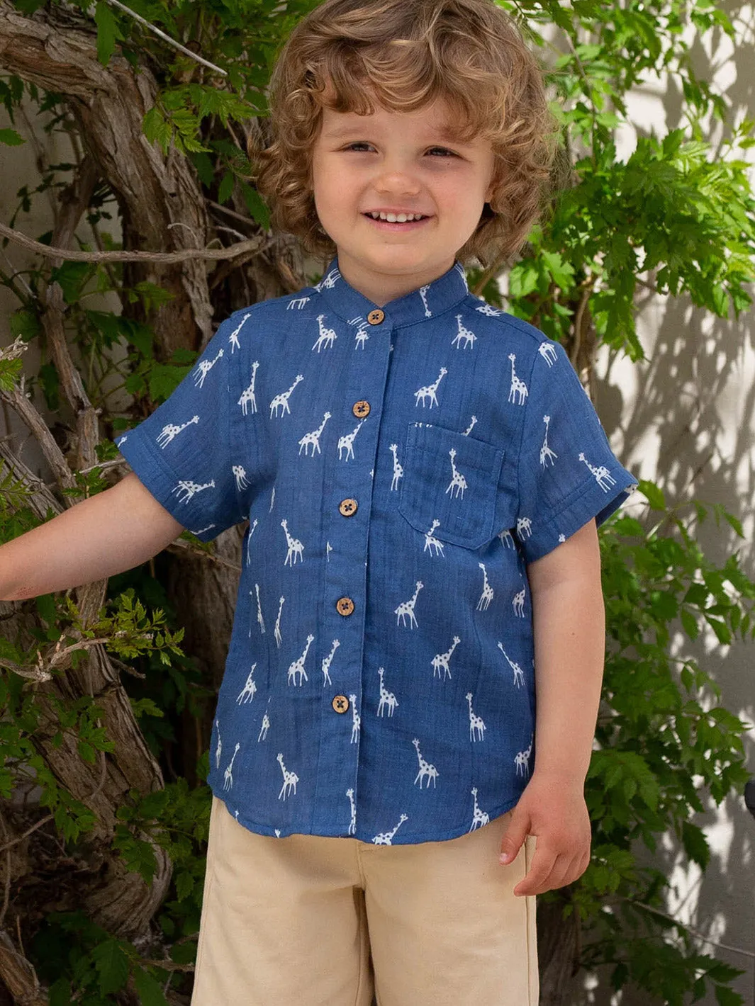 Giraffy grandad shirt