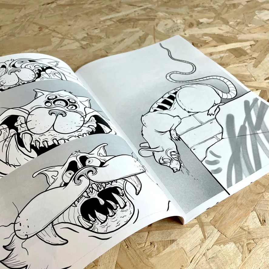 Graffiti Coloring Book - Dub