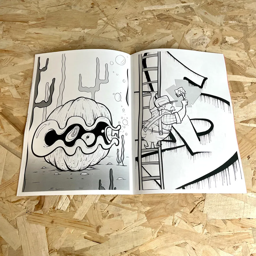 Graffiti Coloring Book - Dub