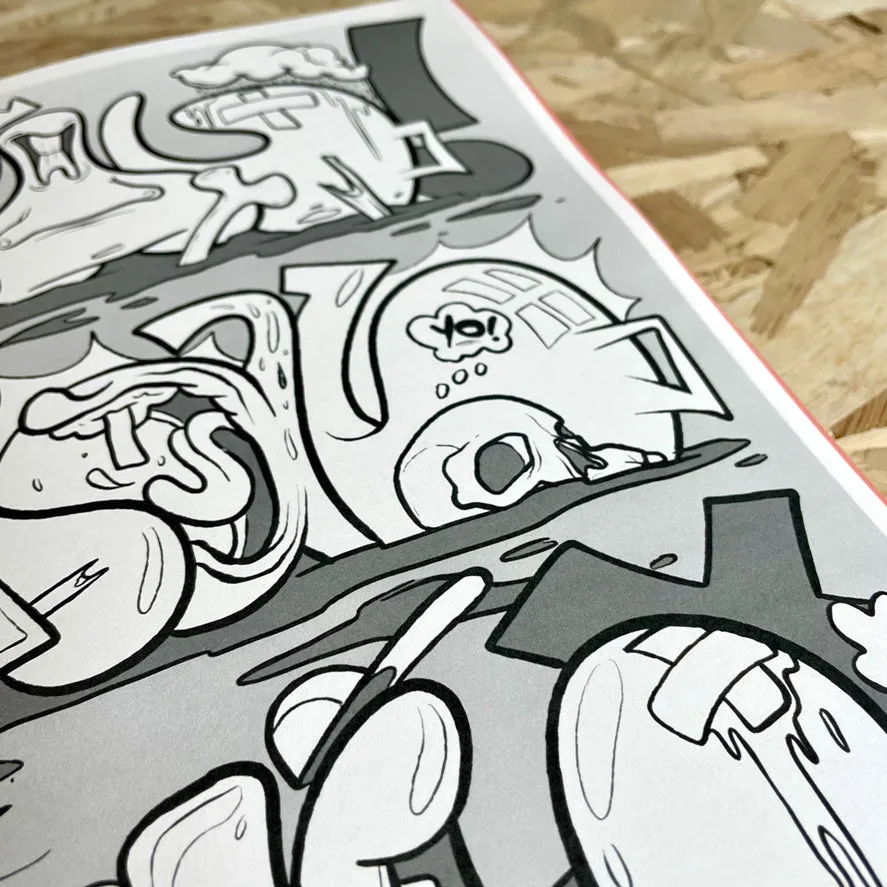 Graffiti Coloring Book - Dub