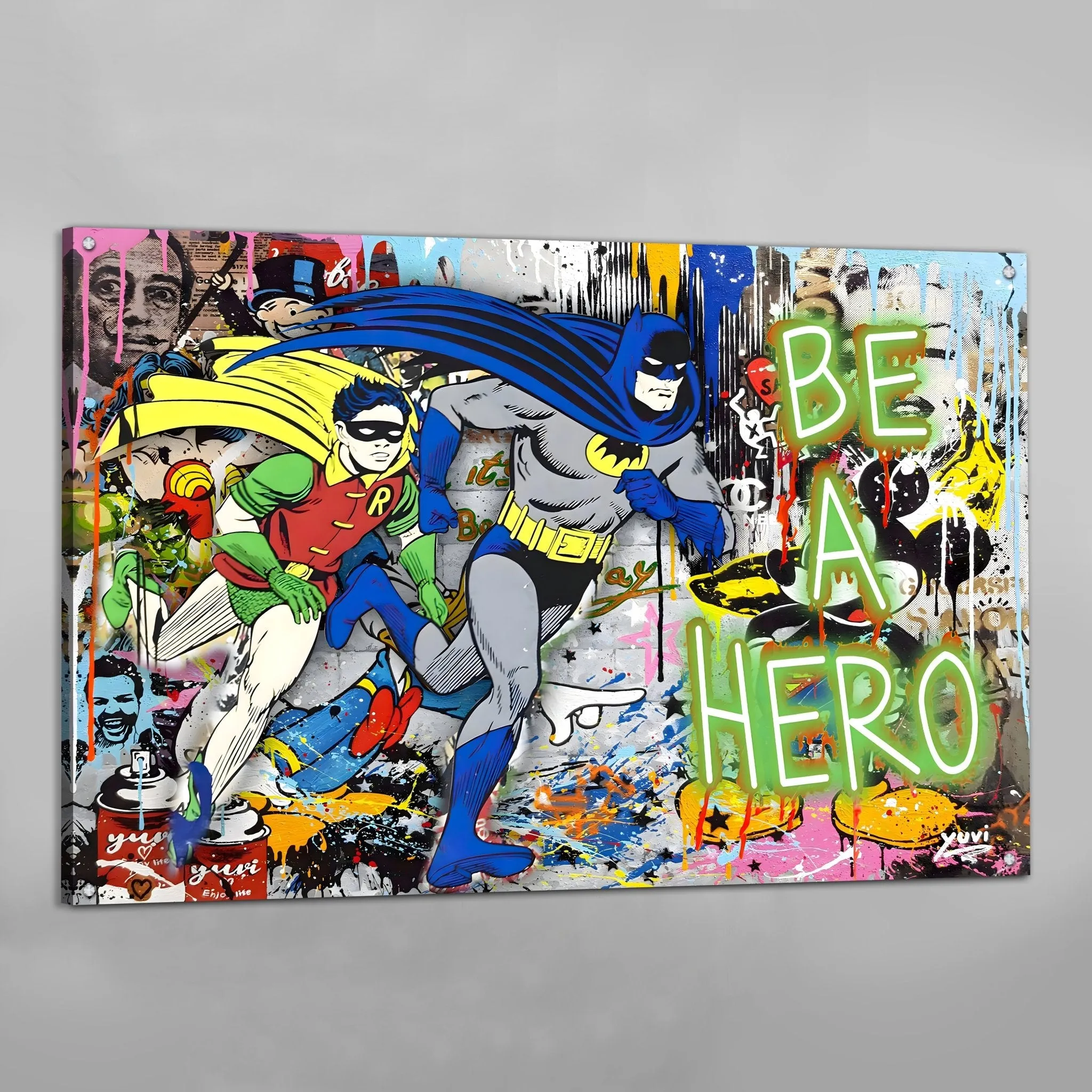 Graffiti Comic Wall Art