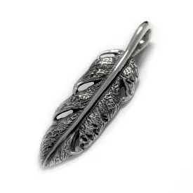 Graffiti Feather Small Pendant