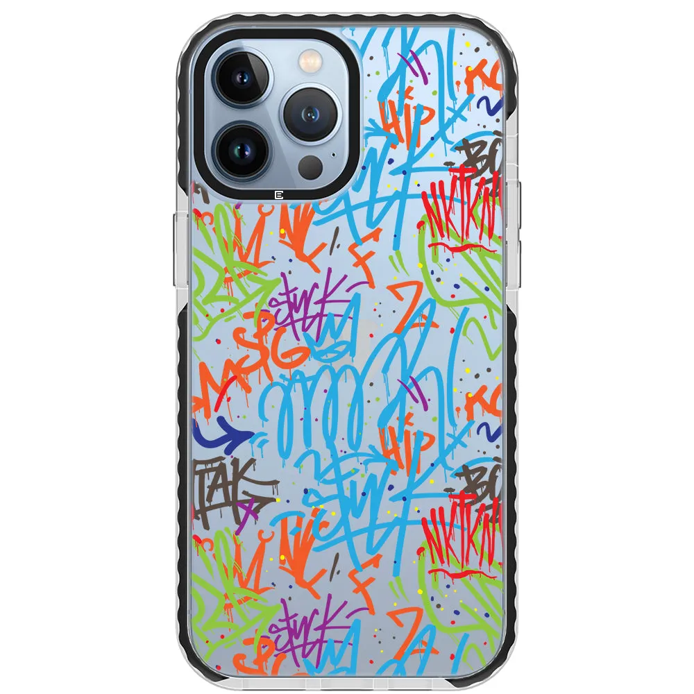 Graffiti Impact iPhone Case