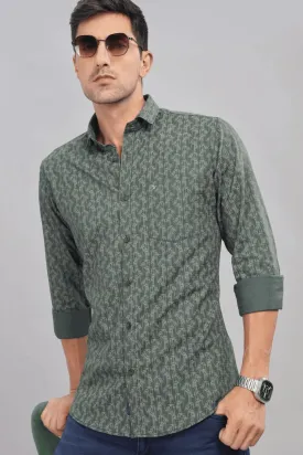 Green Tree Print -Full-Stain Proof