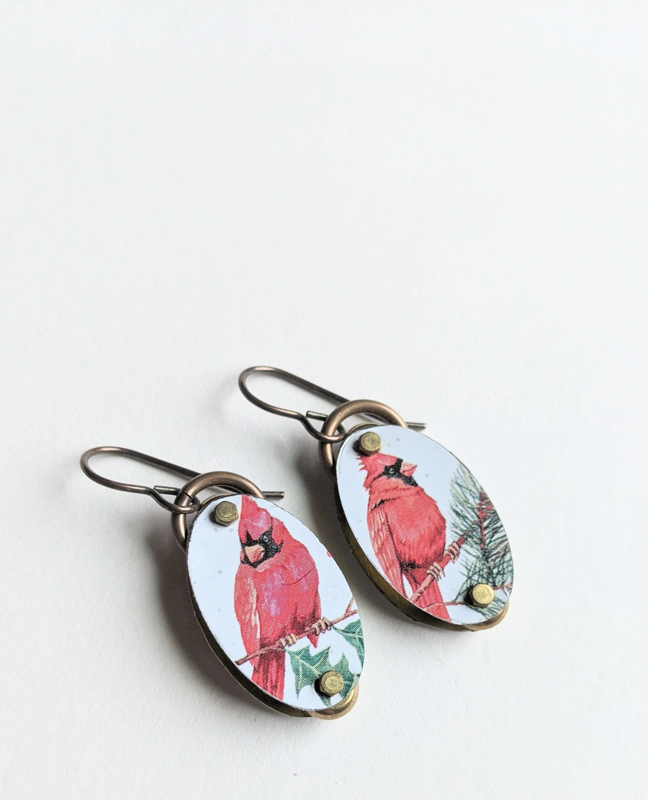 Harbinger Collection Riveted Ovals Earrings