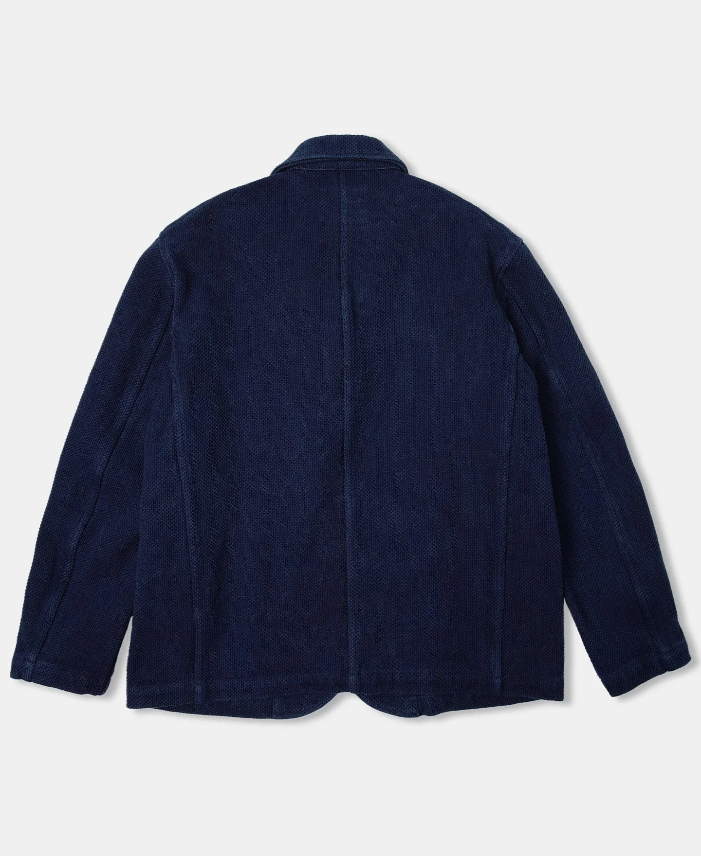 Indigo-Dyed Sashiko Work Jacket