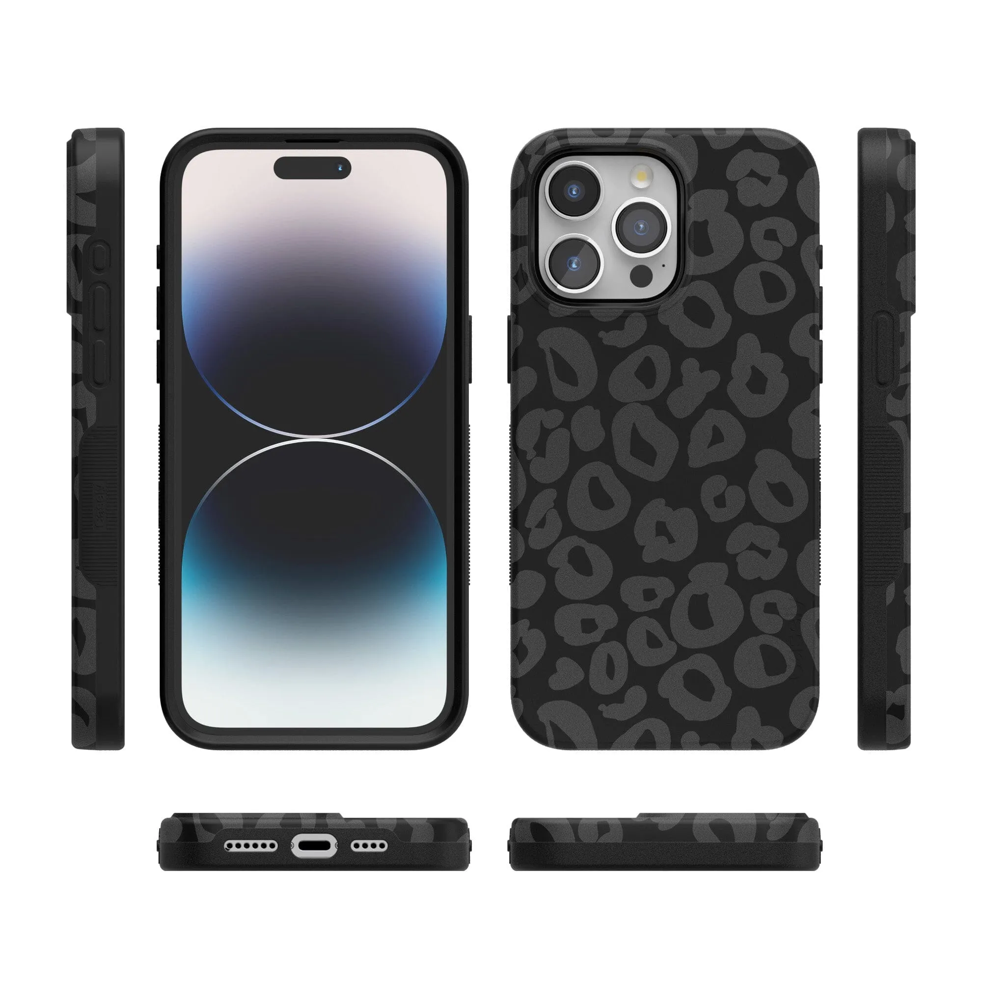 Into the Wild | Black Leopard Case