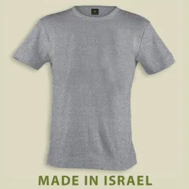 Israel Military Products Original Plain Grey T shirt