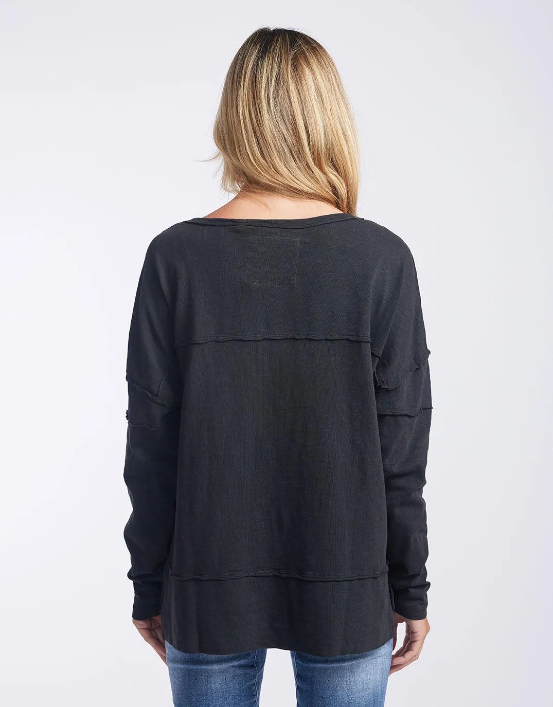 Jayne Throw On Top - Black