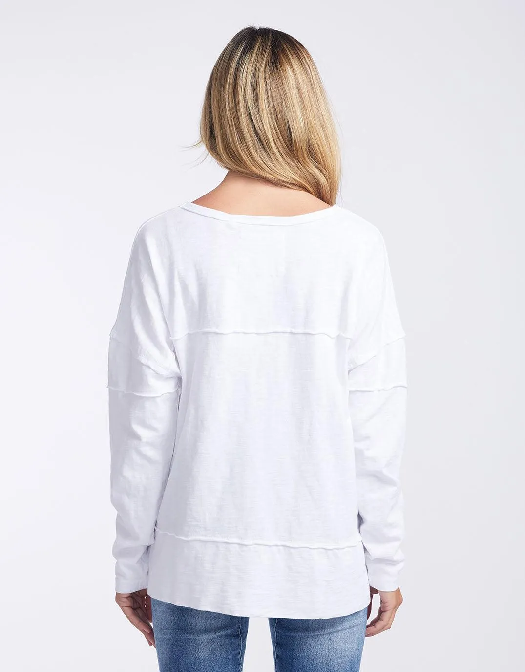 Jayne Throw On Top - White