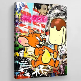 Jerry Graffiti Wall Art