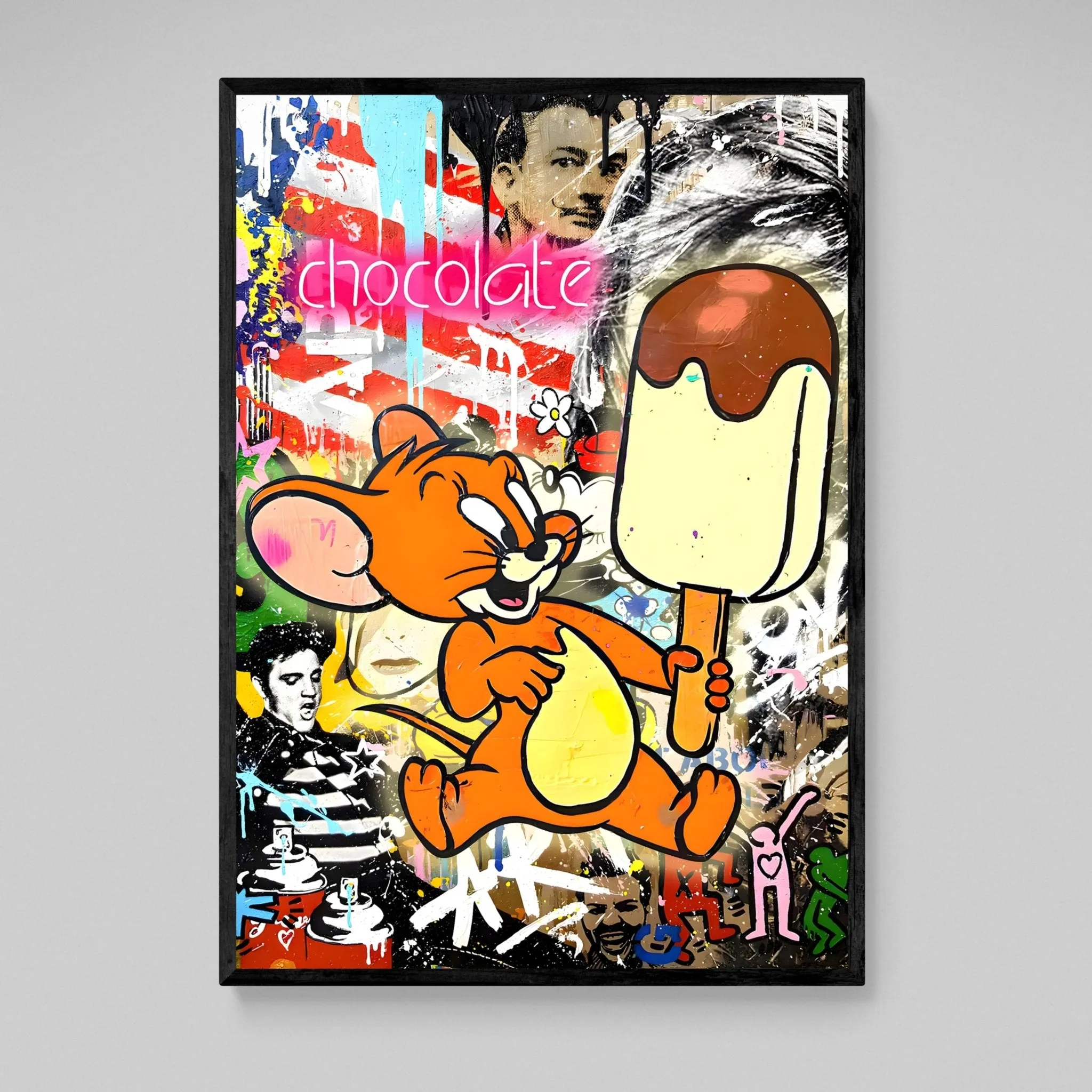 Jerry Graffiti Wall Art