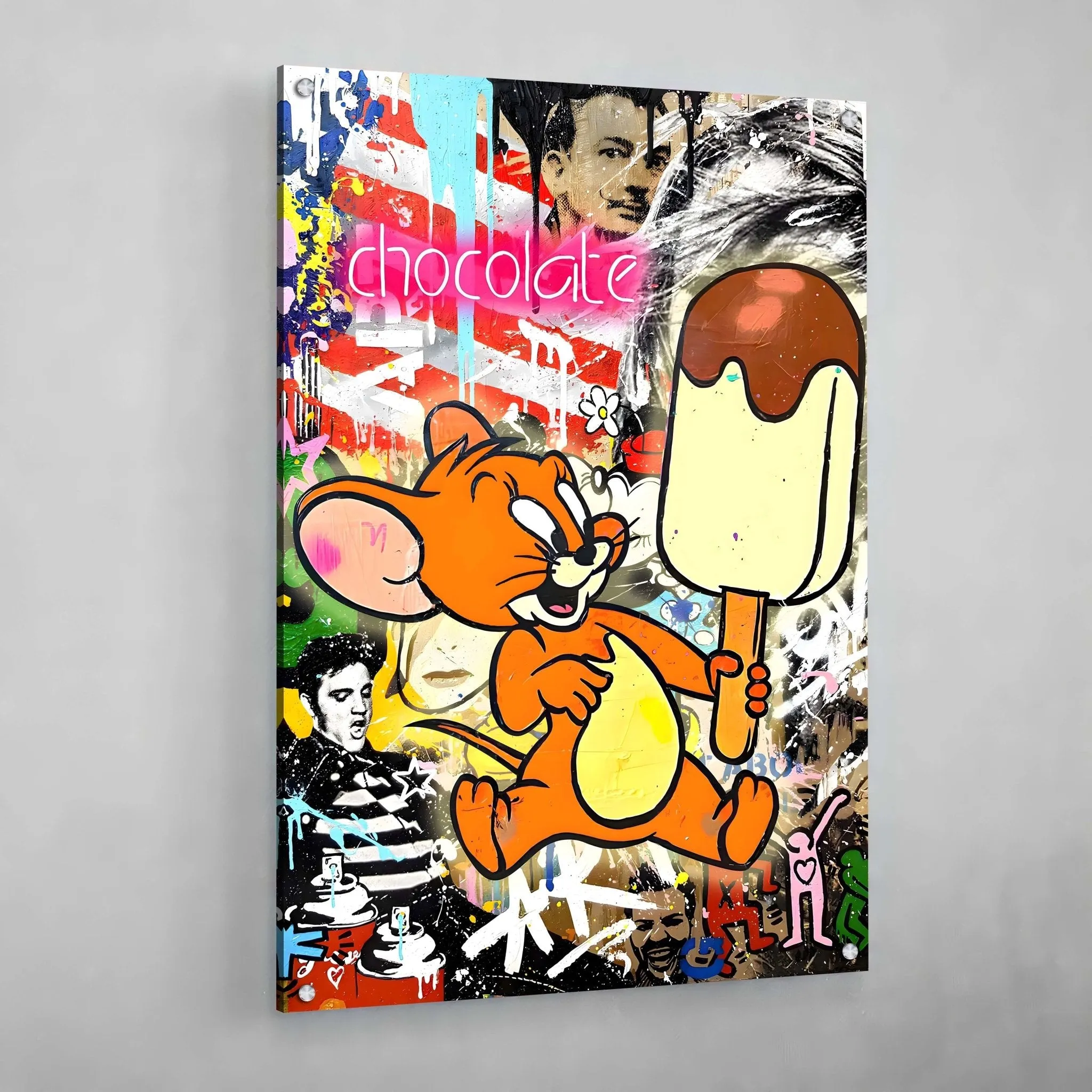 Jerry Graffiti Wall Art