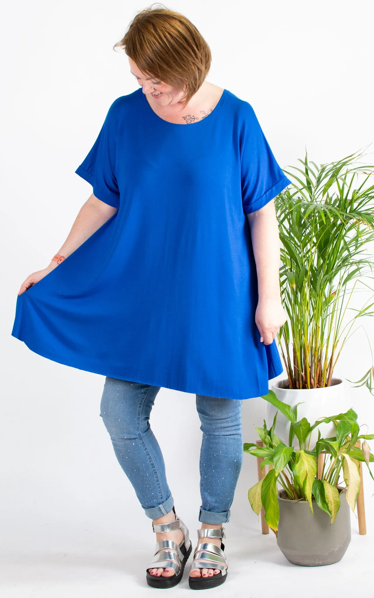 Jesse Swing T | Cobalt