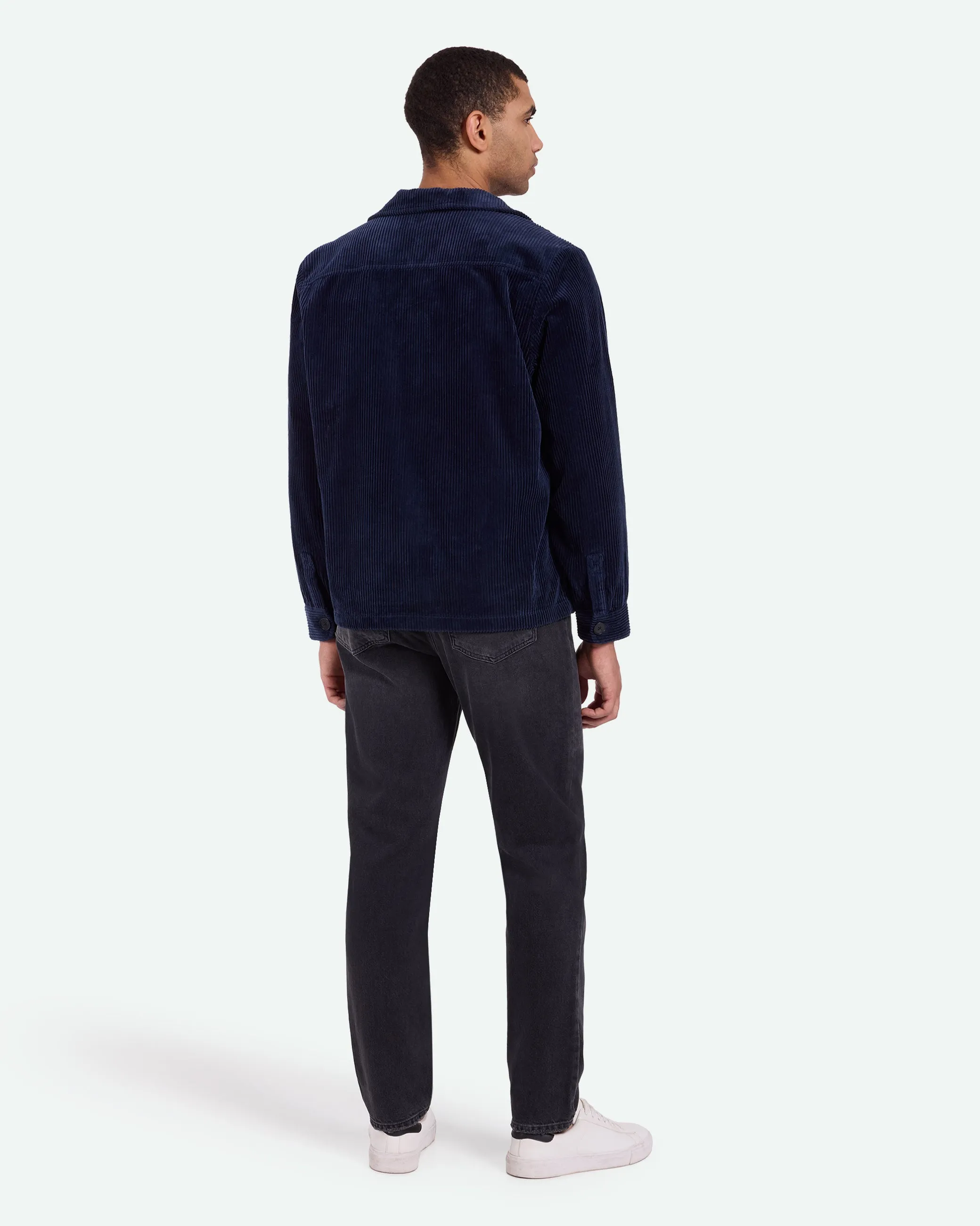 Kaison 9133 Overshirt - Navy Blazer