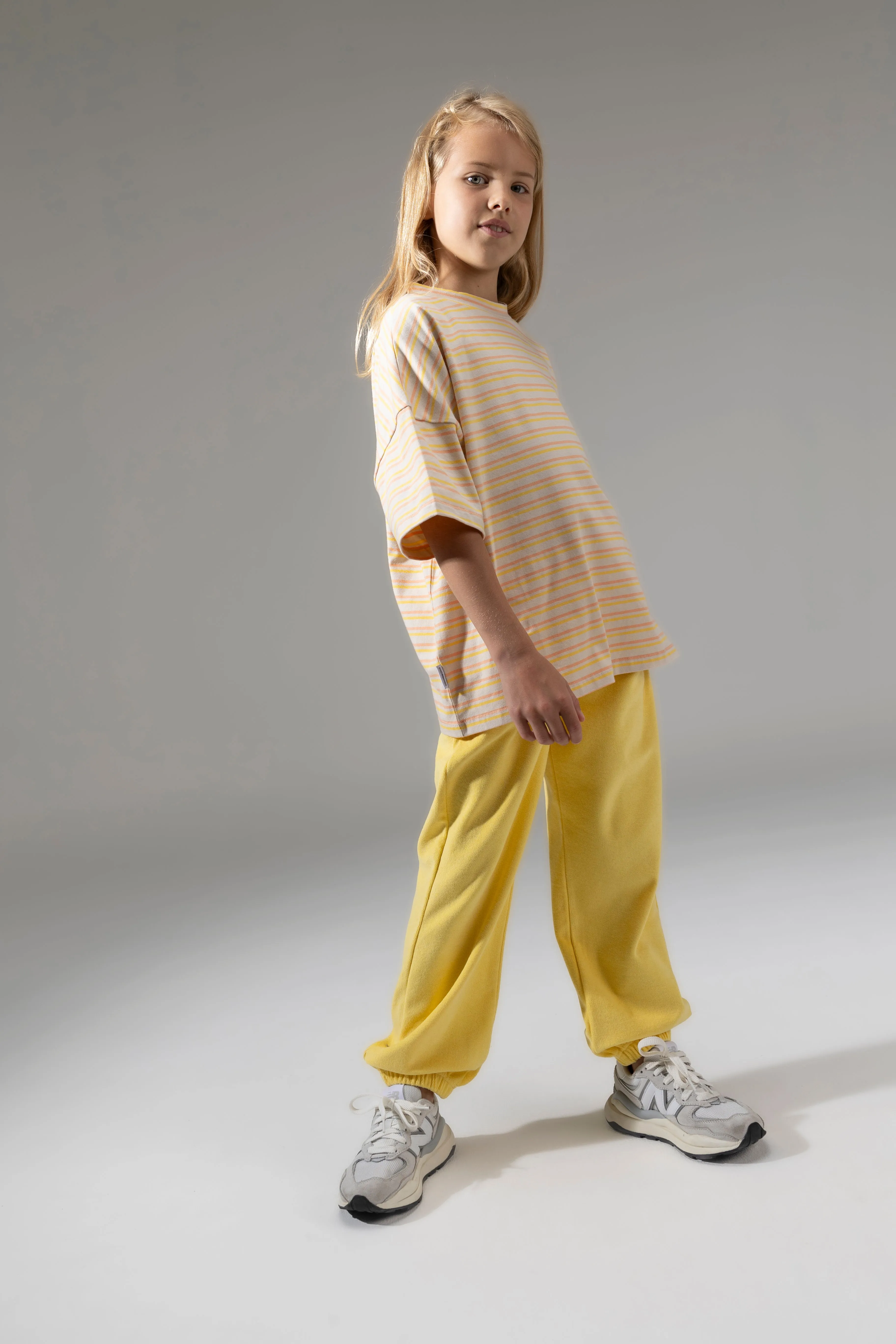 Kinder T-Shirt Streep Honey