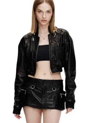 Leather Pilot Jacket