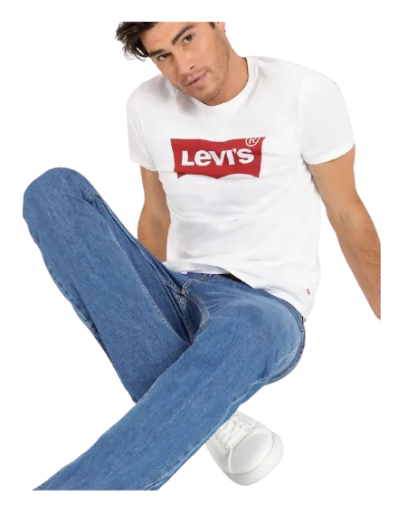 Levis 516 Red Tab Jean - Regular Fit - Stonewash