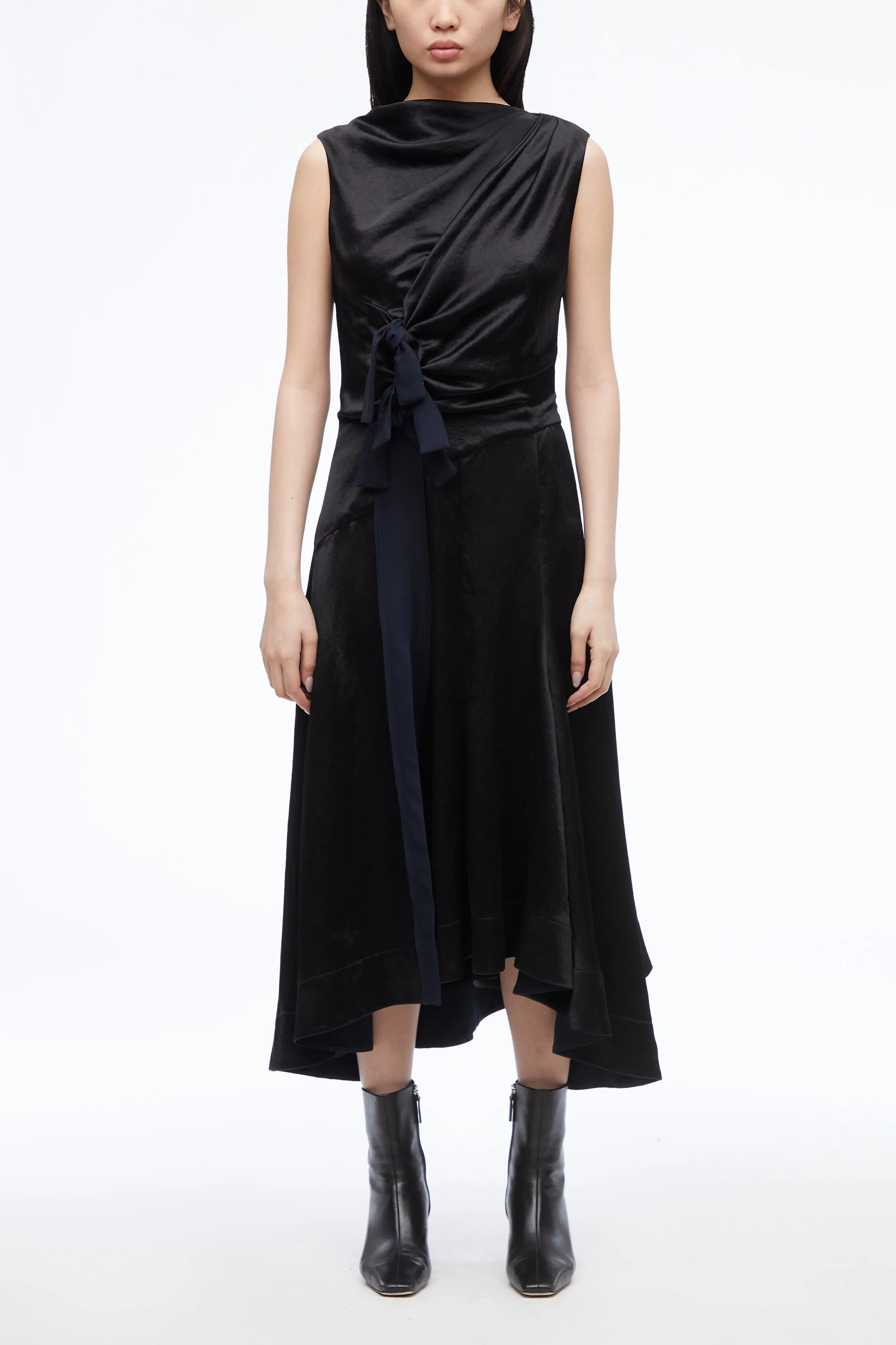 Liberty Satin Dress