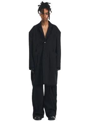 Linen Deconstructed Coat