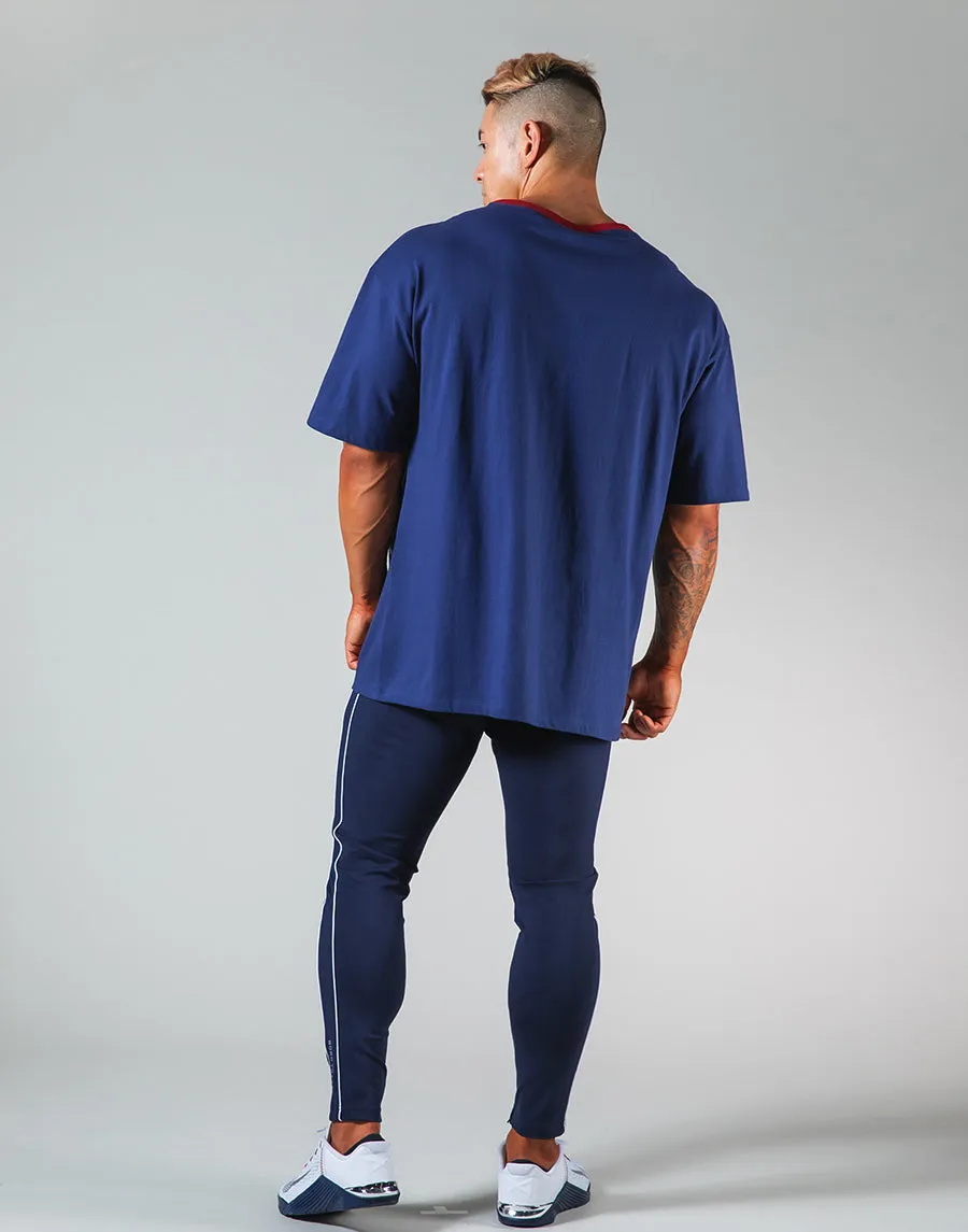 Lion Big T-shirts - Navy