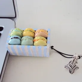 Macaron Miniature Box Novelty Pen Drive
