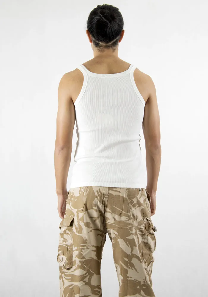 MAGLIANO MAXMTS01JY01 LOGO TANKTOP DIRTY WHITE