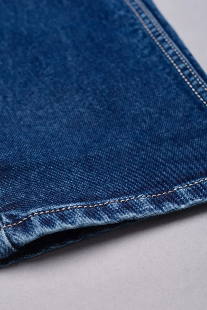 Medium Blue - Denim Jeans - Stain Proof
