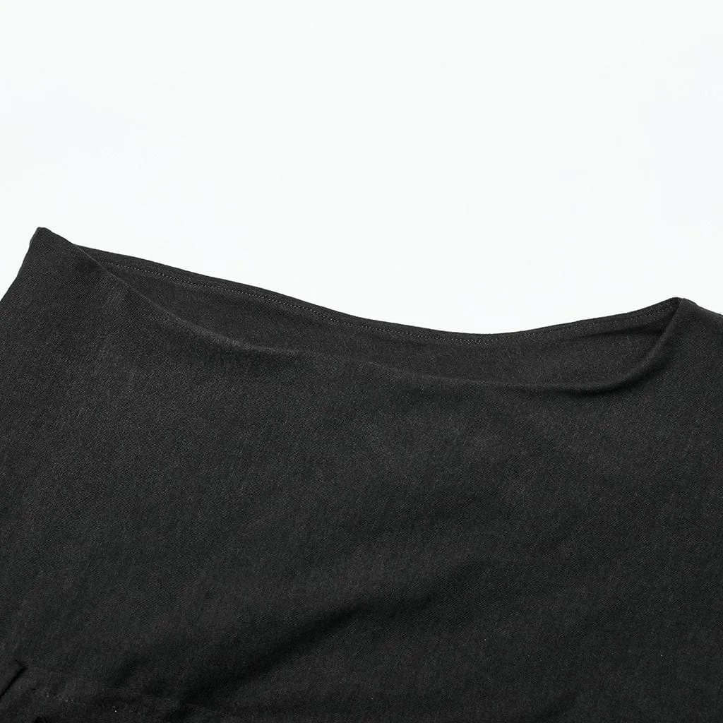 Men's Punk Irregular Ripped Casual Vest
