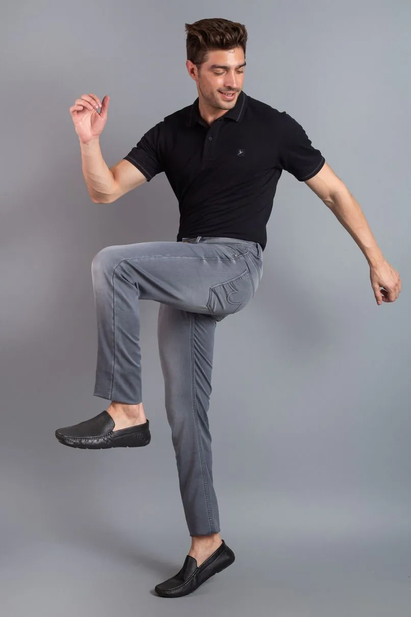 Moonnight Grey - Denim Jeans - Stain Proof