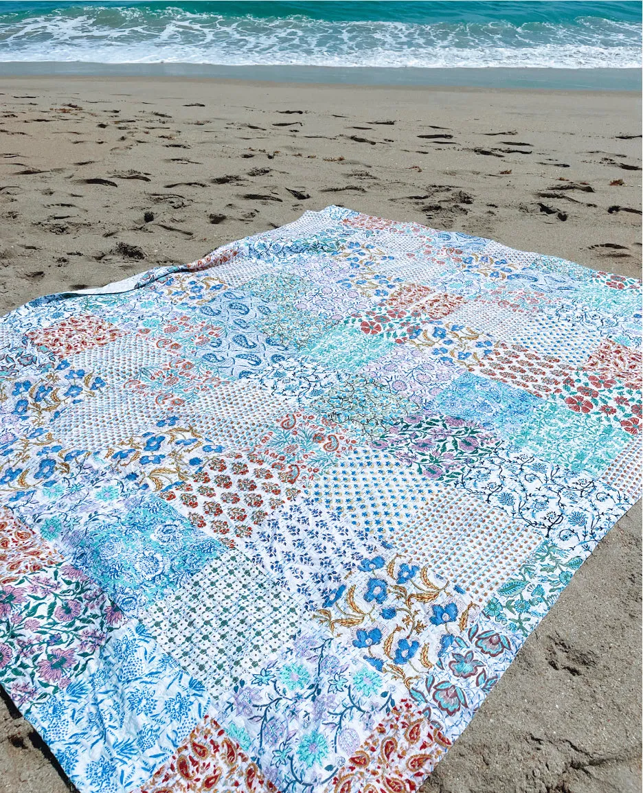 Neutral Patchwork Quilt