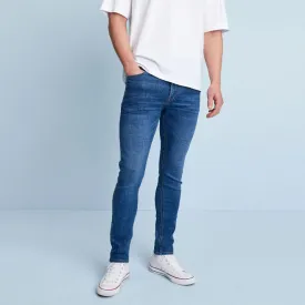 NX - Men 'Bright Blue' Motion Flex Stretch Jeans NX829