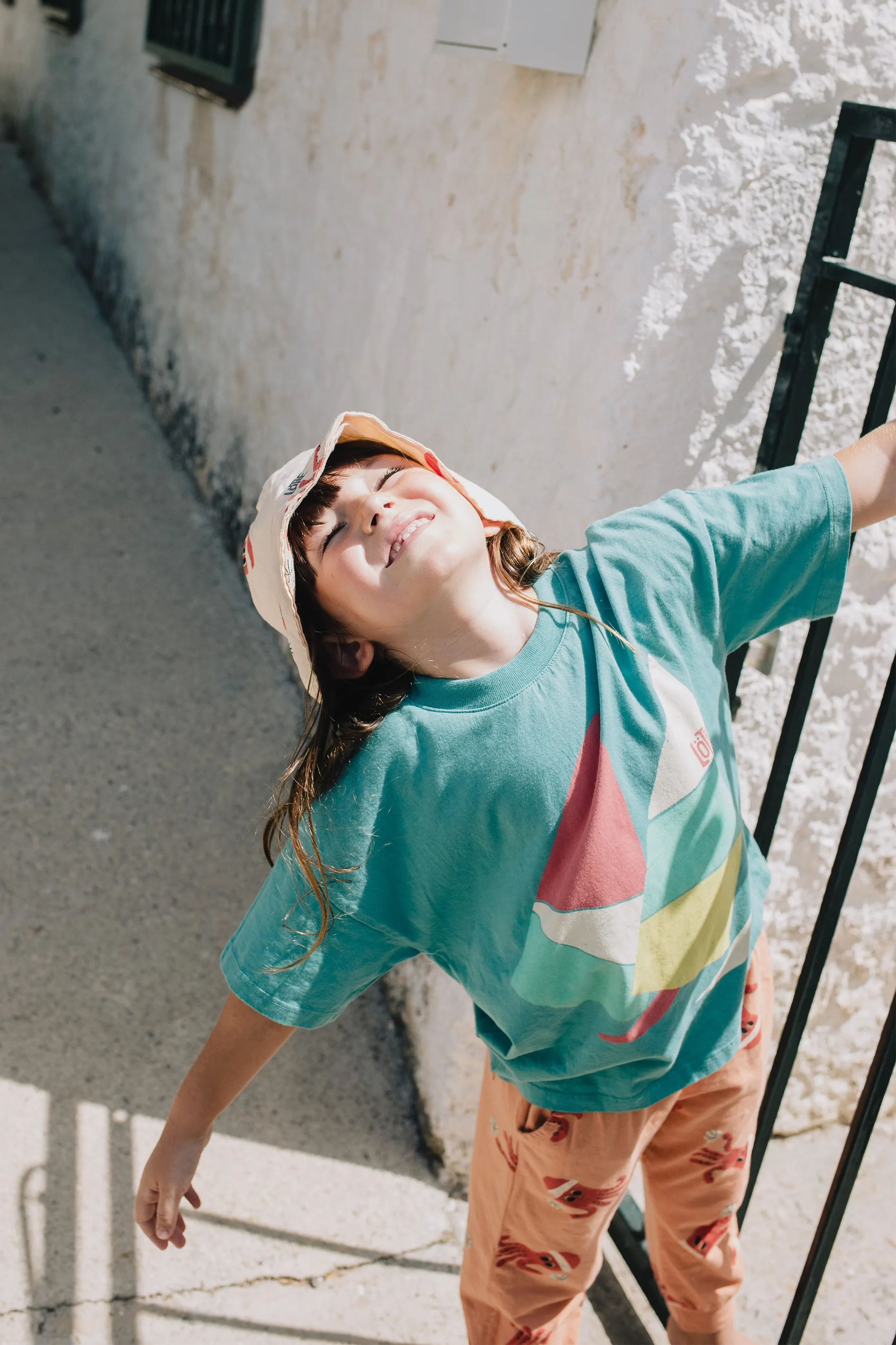 Oversized Windsurf T-Shirt – pacific green