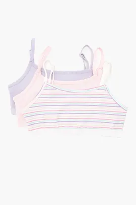 Pack of 3 Girly Bralette