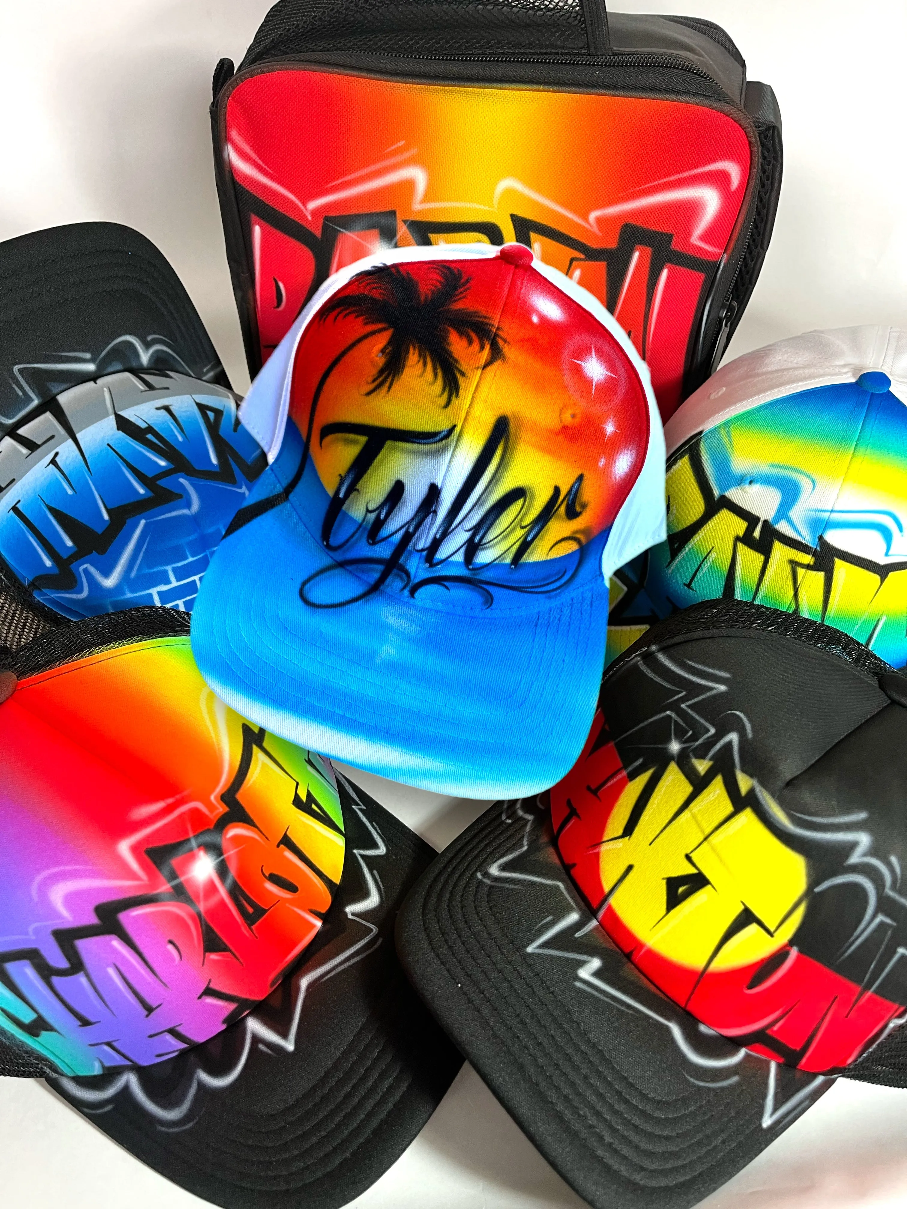 Paradise Sunset Script Snapback