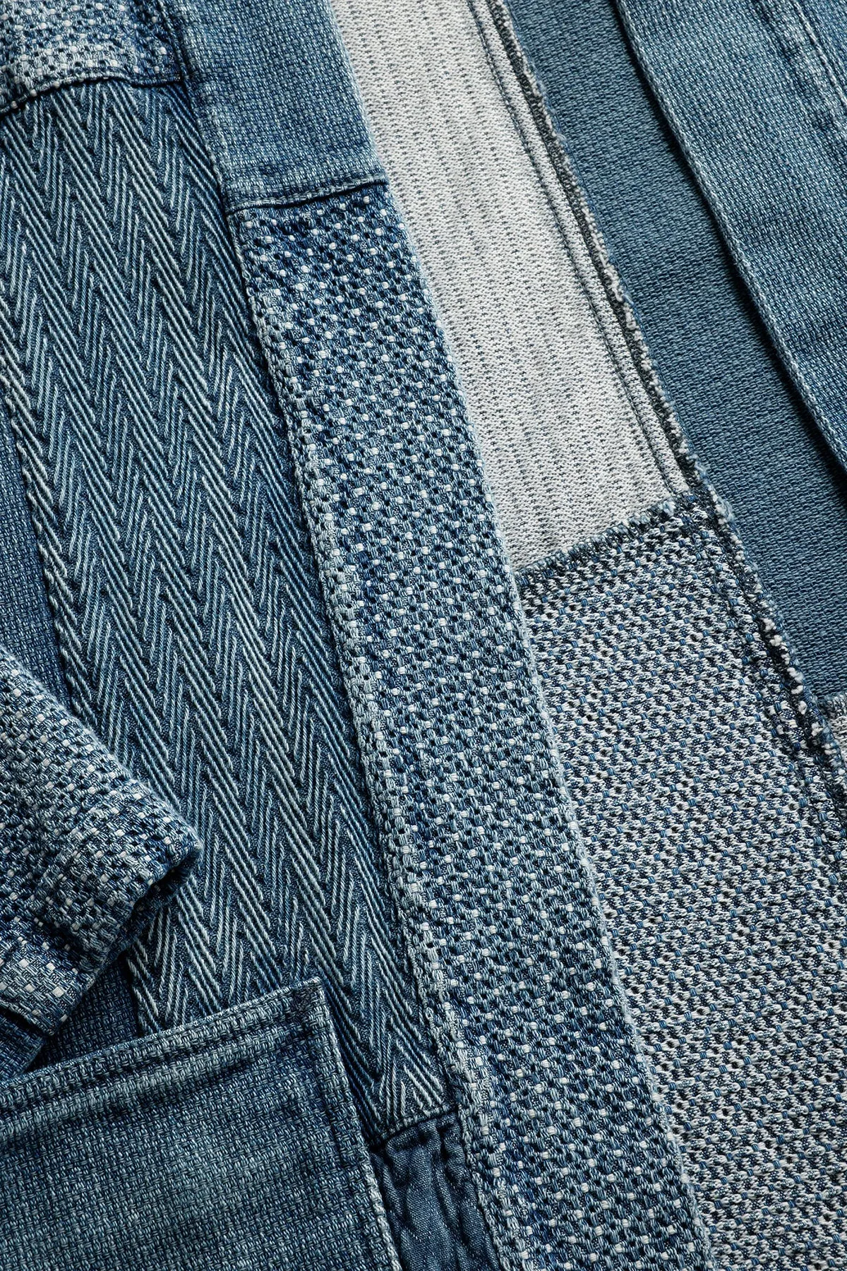 PATCHWORK HAORI JACKET 3YR WASH