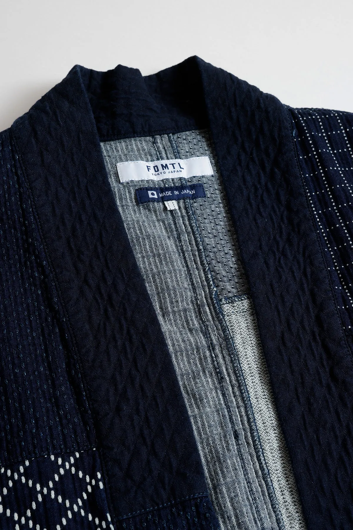 PATCHWORK HAORI JACKET RINSE