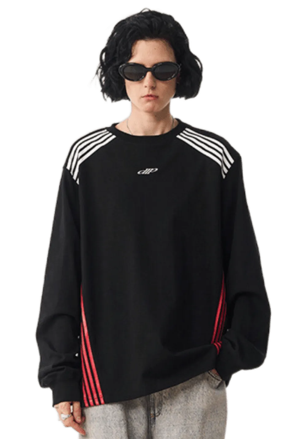 Patchwork Long Sleeve T-Shirt