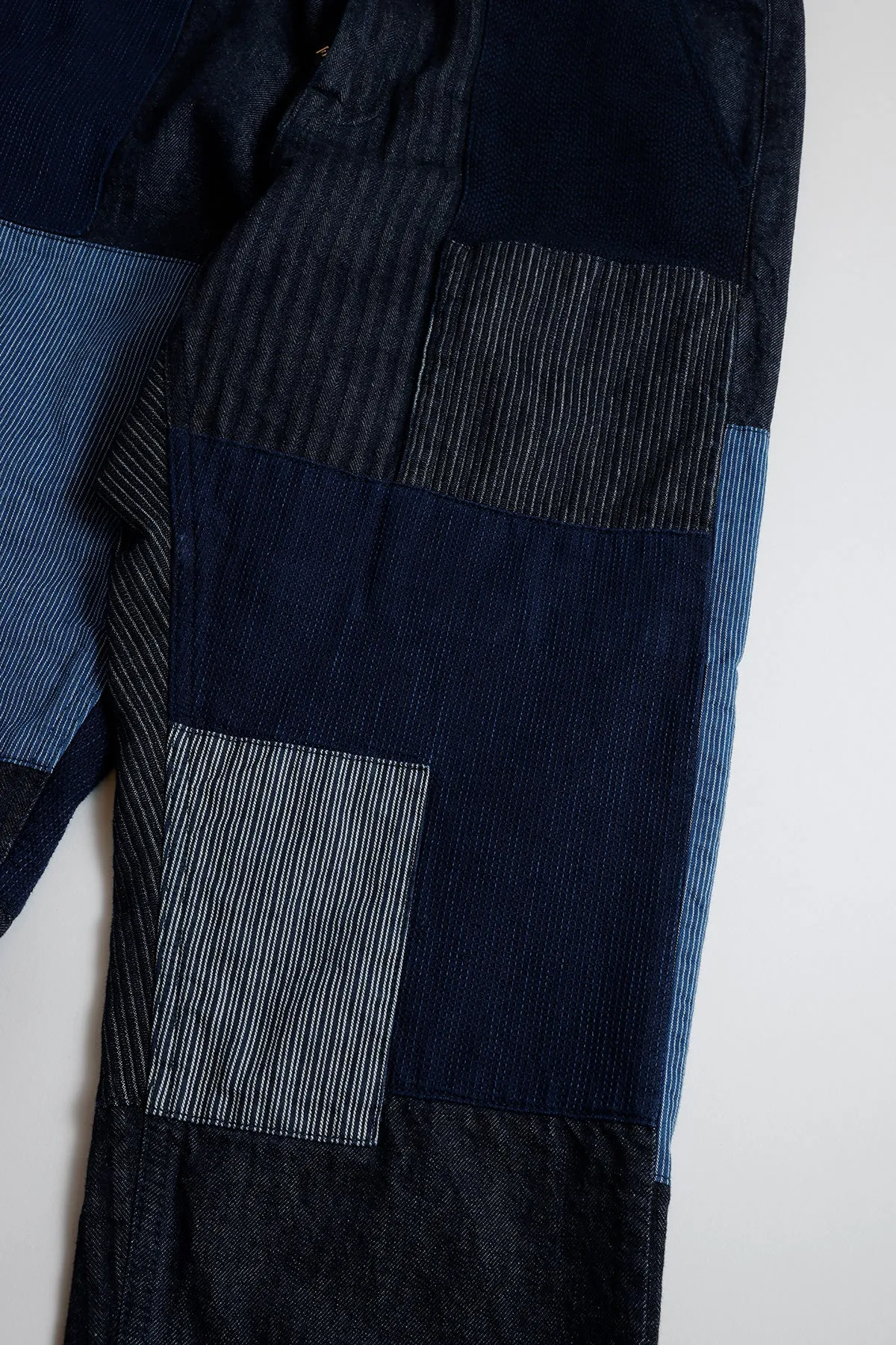 PATCHWORK PANTS RINSE