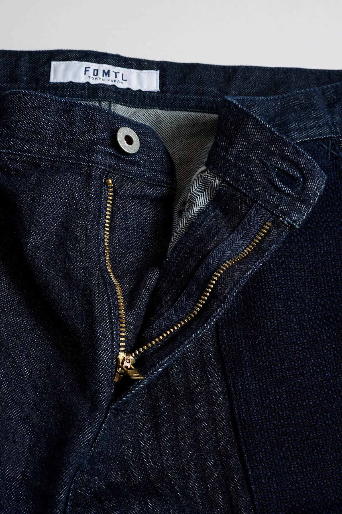 PATCHWORK PANTS RINSE