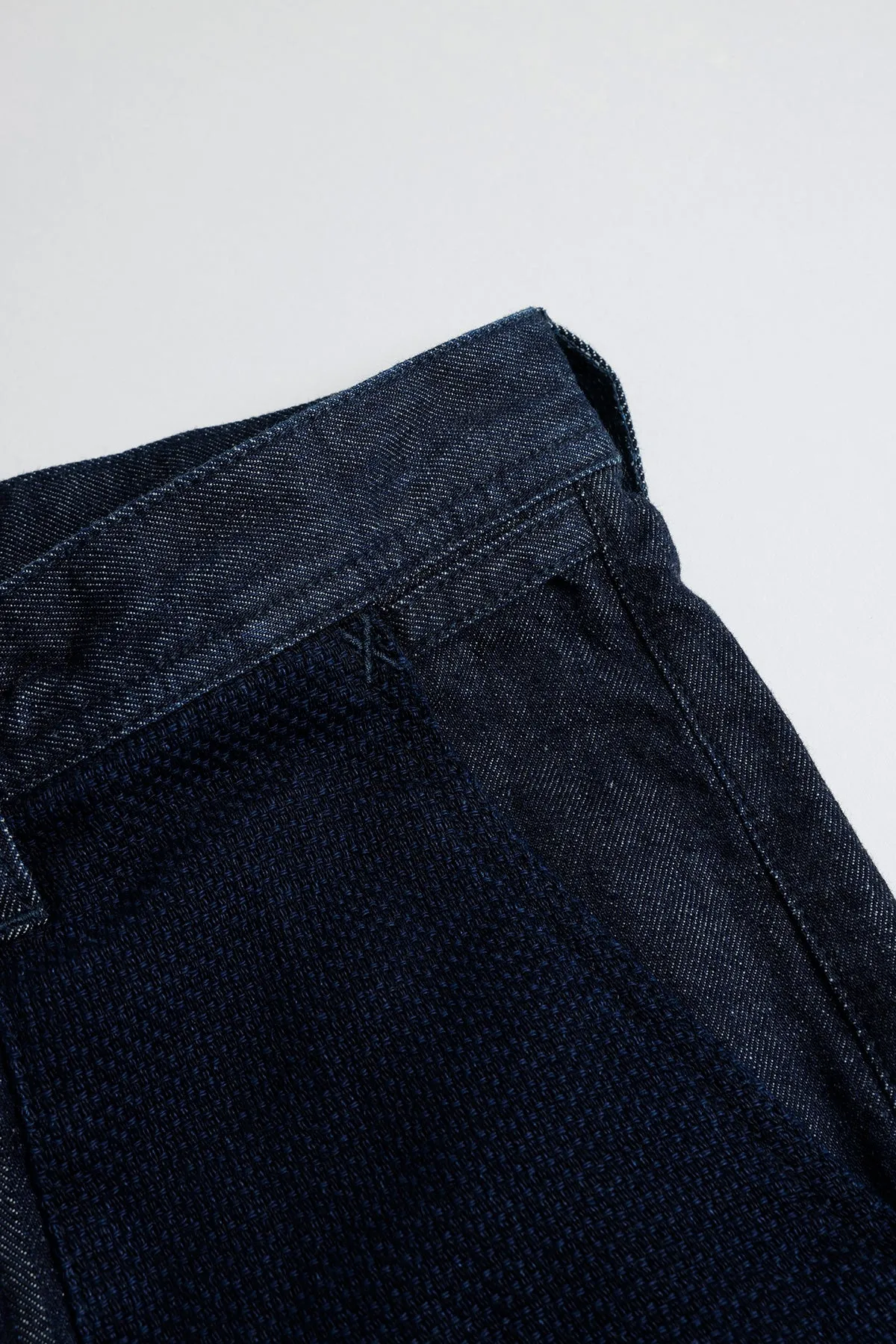 PATCHWORK PANTS RINSE