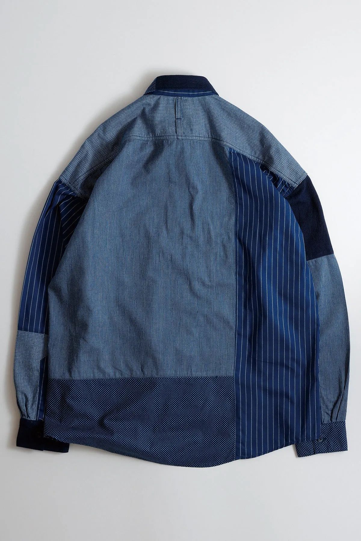 PATCHWORK SHIRT RINSE